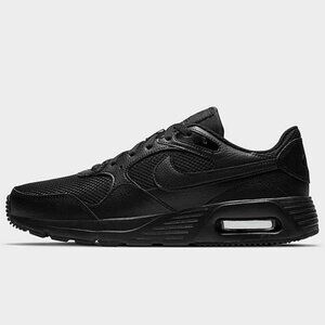 Nike Air Max SC Leather ‘Triple Black’ Sneakers Womens